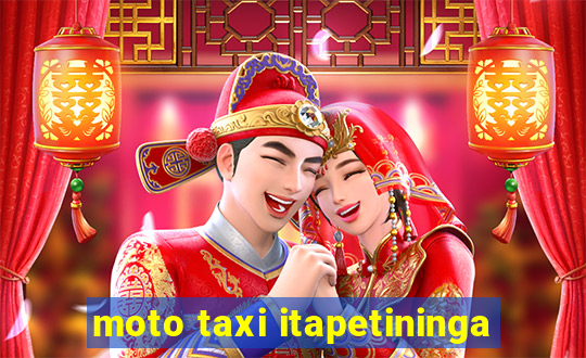 moto taxi itapetininga